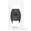 Kwmobile Accessoire clé de voiture pour Mercedes Benz - Coque pour clef de voiture Mercedes Benz (Keyless Go uniquement) 2-Bouton en