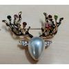 @ Beautiful Deer Brooch Pin For Women Dresses Gown Shawl Wedding Engagement SM104-60% OFF