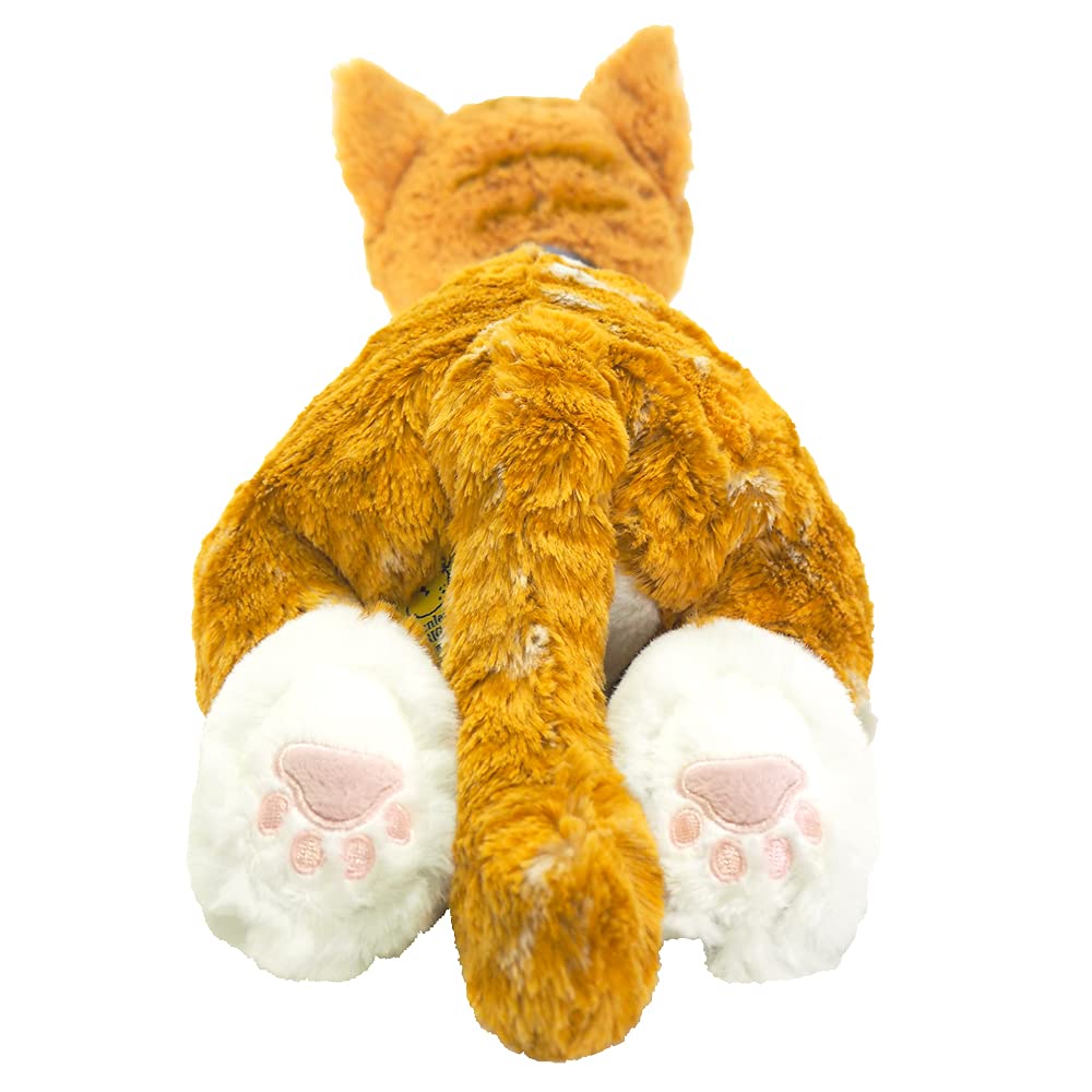 Sunlemon Lap Cat Chashiro Medium 47 x 16 x 18cm Plush Animal P-7802