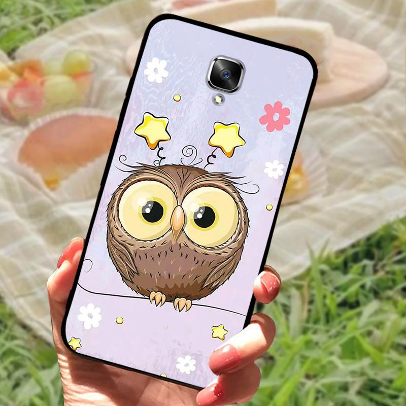 1+3 Case For Oneplus 3 3T Silicone Silicone Phone Case TPU Marble Full Protective Cover For One Plus 3 A3000 Shockproof Shell