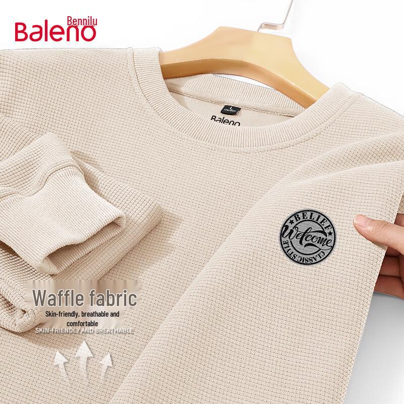 

Baleno Men s Waffle Knit Pullover Sweatshirt XL