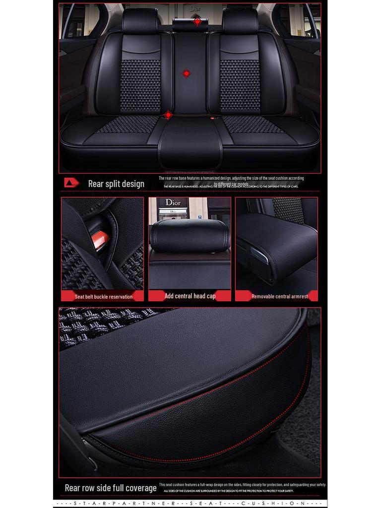 Chery Jetour X70/X70S/X90/X90plus/X95 5-Seat Car Seat Cushion Cover