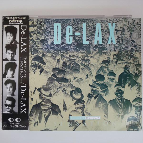 

CD DE-LAX - Sensation 33KD139 For Life Record 1988 Japan Rock Used
