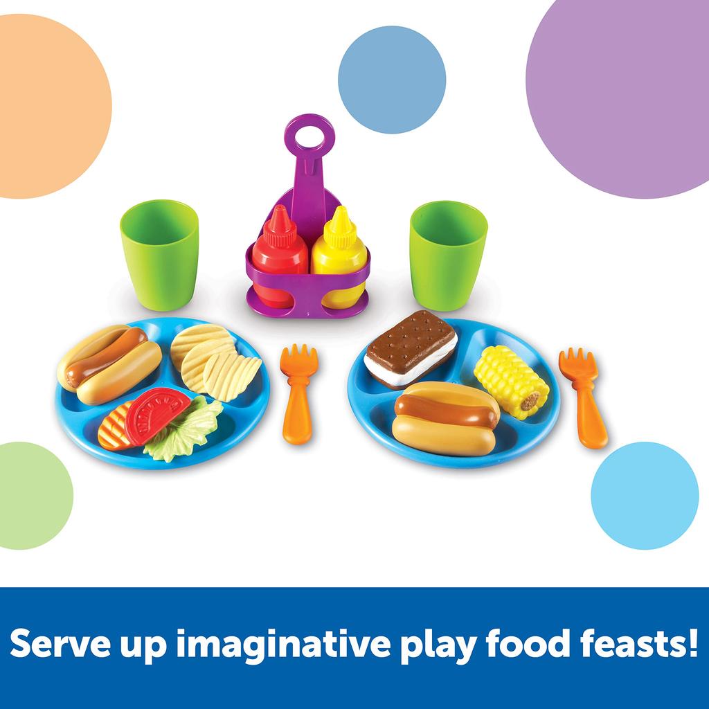 Learning Resources Picnic Lunch Play 19 Authentic Set, Set, Pieces, LER9270,