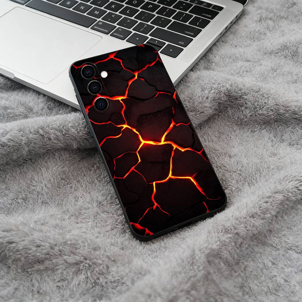 

F-Forged -Carbon -Wallpaper Black Soft Silicone Phone Case for Samsung Galaxy A73, A71, A72, A70, A53, A52, A51 Samsung a40