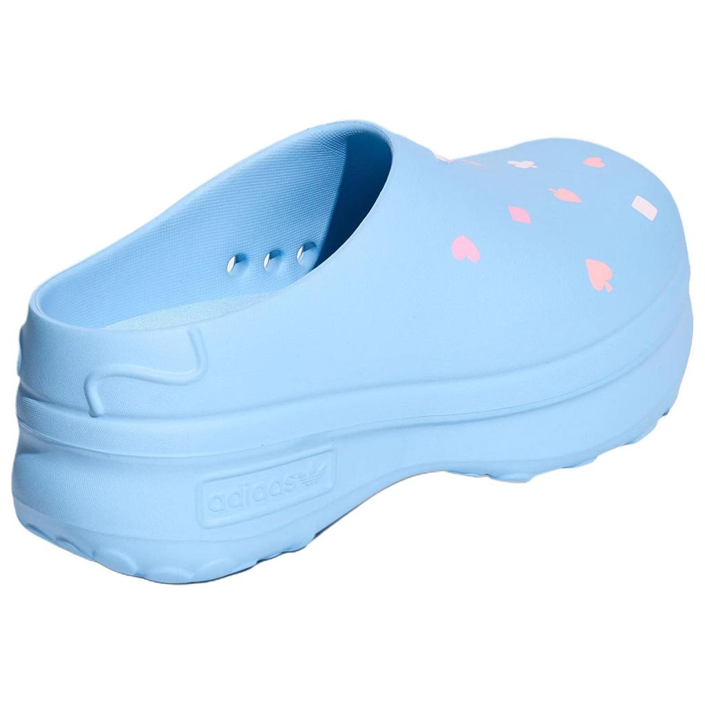adidas Originals × Disney Adifom Stan Mule Vestibilità Comoda Gatto dello Cheshire Scarpe da Chef Scarpe da Uomo Blu KH5902