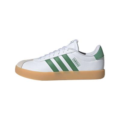 VL COURT 3.0 Low Top Skateboard Shoes Unisex White Green Sneakers KI0563