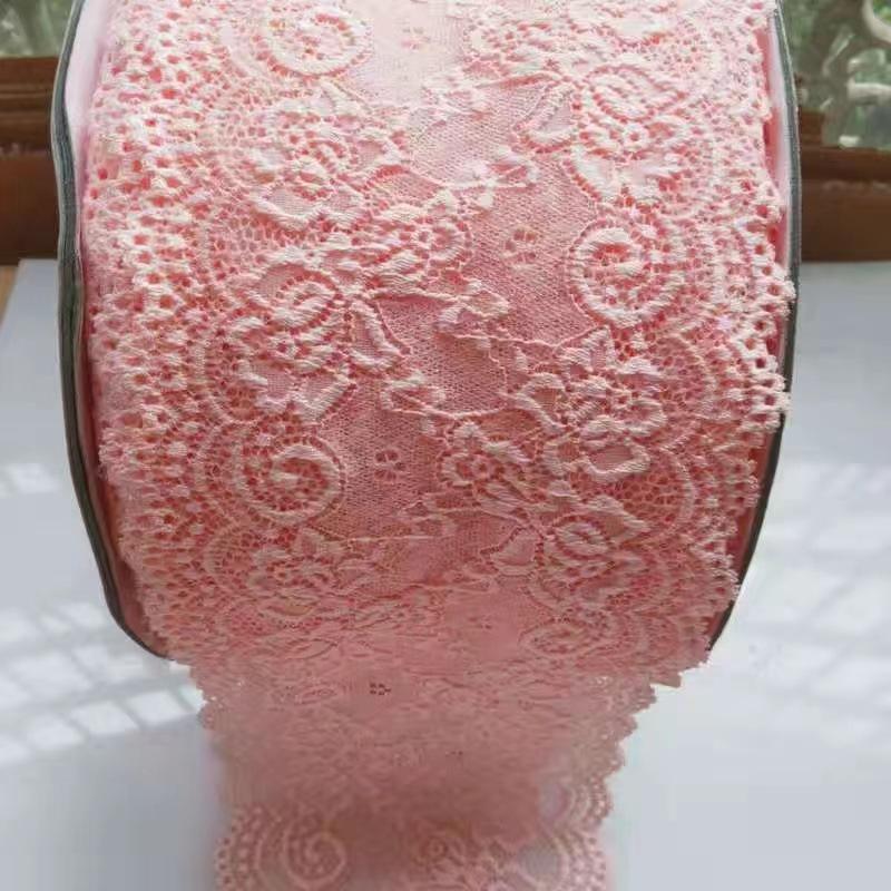 15cm Wide Soft Elastic Lace Trim for Skirts - Multi-color Options Available