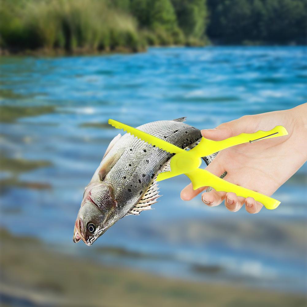 Floating Fishing Grabber Ergonomic Handle Fishing Lip Grip Lightweight Portable Fishing Pliers Lockable Fishing Accessories