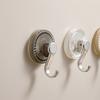 Light Luxury Suction Cup Hooks Heavy-Duty Removable Transparent Multi-Purpose Wall Bathroom Towel Door Sticky Hooks