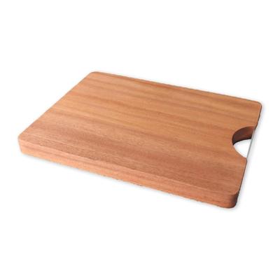 Lauko specializuota medinė pjaustymo lenta, kvadratinė M, su furnitūra 40x30x3cm J-kitchens