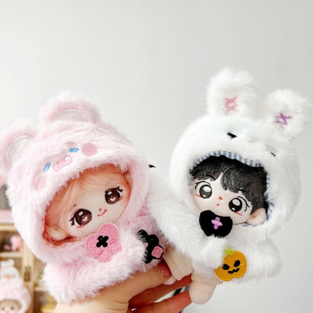 Lovely Bat Wing Idol Plush Doll Cloak Plush Stuffed 10CM Cotton Doll‘s Cloak Coat  Playing House