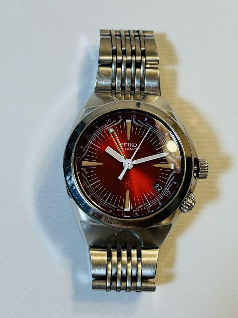 

[USED] SEIKO 4S12-0010 Mechasus Red S