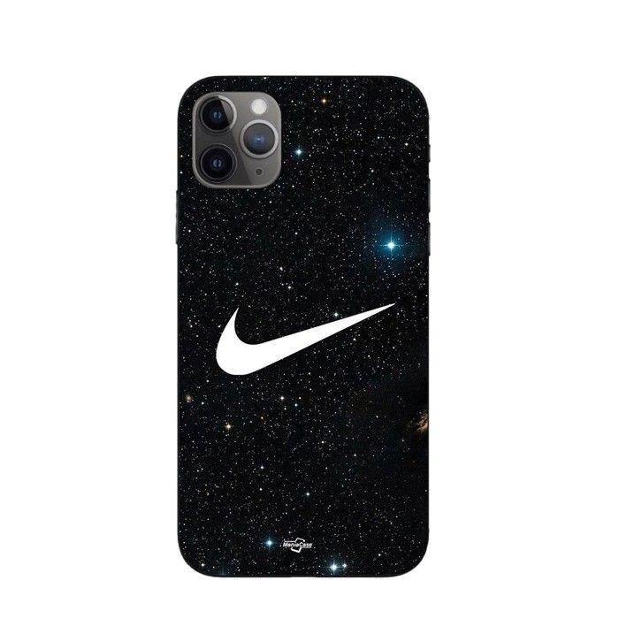 Coque de téléphone - MANIACASE - Iphone 11 Pro - Silicone - Noir - Galaxie étoilée