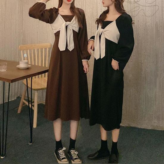 

Модное женское облегающее платье миди в стиле ретро с квадратным вырезом и талией в стиле пэчворк