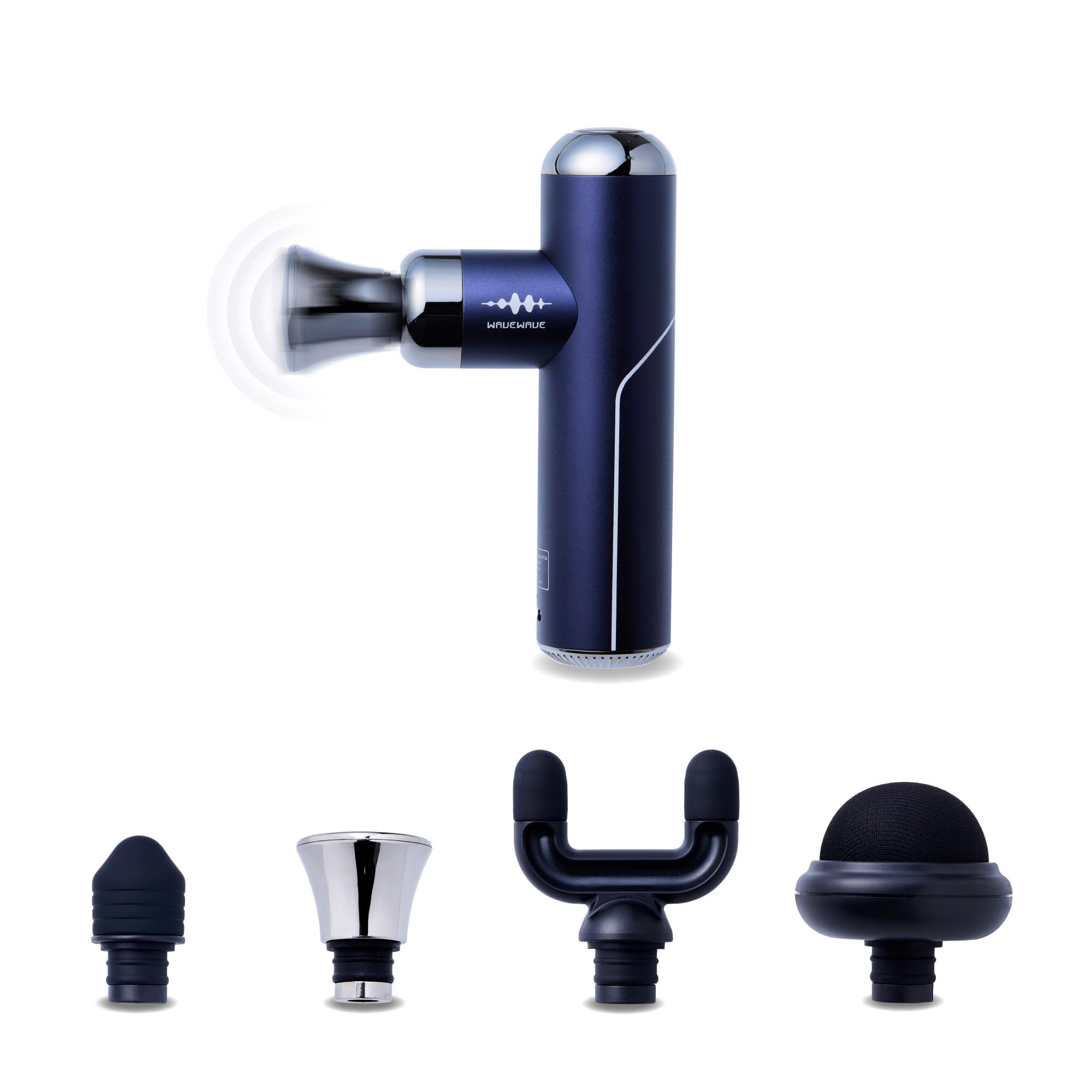 

Wavewave Fascia Release Gun Handy Gun Mini Mini Fascia Gun для 5 уровней мощных и быстрых мышц 3100 поставляется с 4 типами 1-летней Wave Wave Neck,