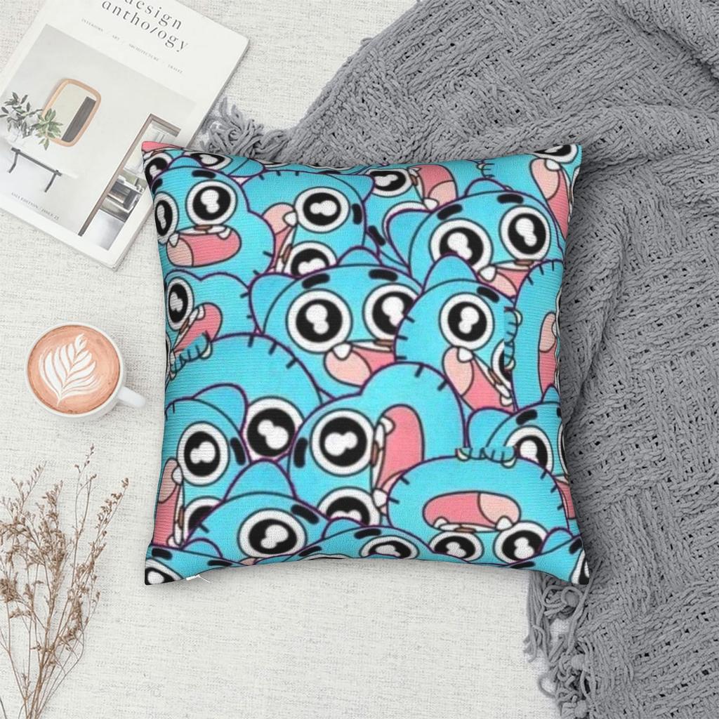 The Amazing World of Gumballs Printing Pillowcases Cushion Cover Pillow Covers New Style Home Decor Zipper Multi-Size