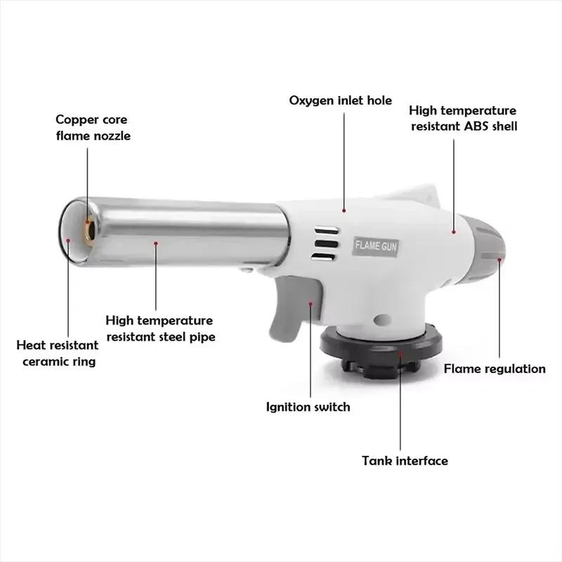 Outdoor Igniter High Temperature Electric Torch Charcoal Lighter Portable Barbecue Gas Burner Barbecue Cooking Heating Tool