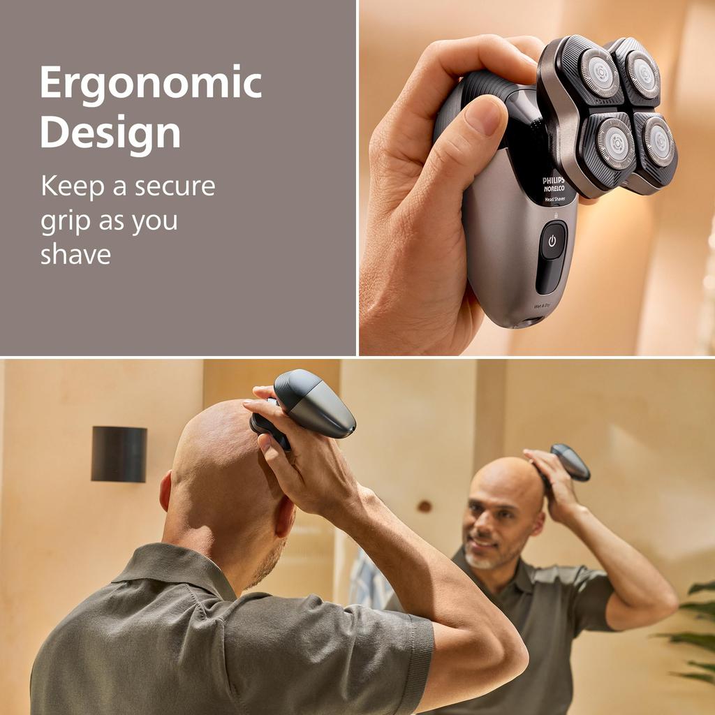 Philips HeadShaver Pro 7000 HS7980/40 Electric Shaver Men’s Wet & Dry