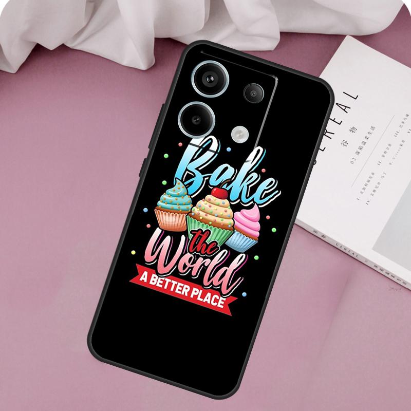 Etui Cook Chef do pieczenia dla Xiaomi Redmi Note 14 13 12 11 10 9 15 Pro Plus Redmi 14C 10C 12C 13C 15C 15 Pokrowiec