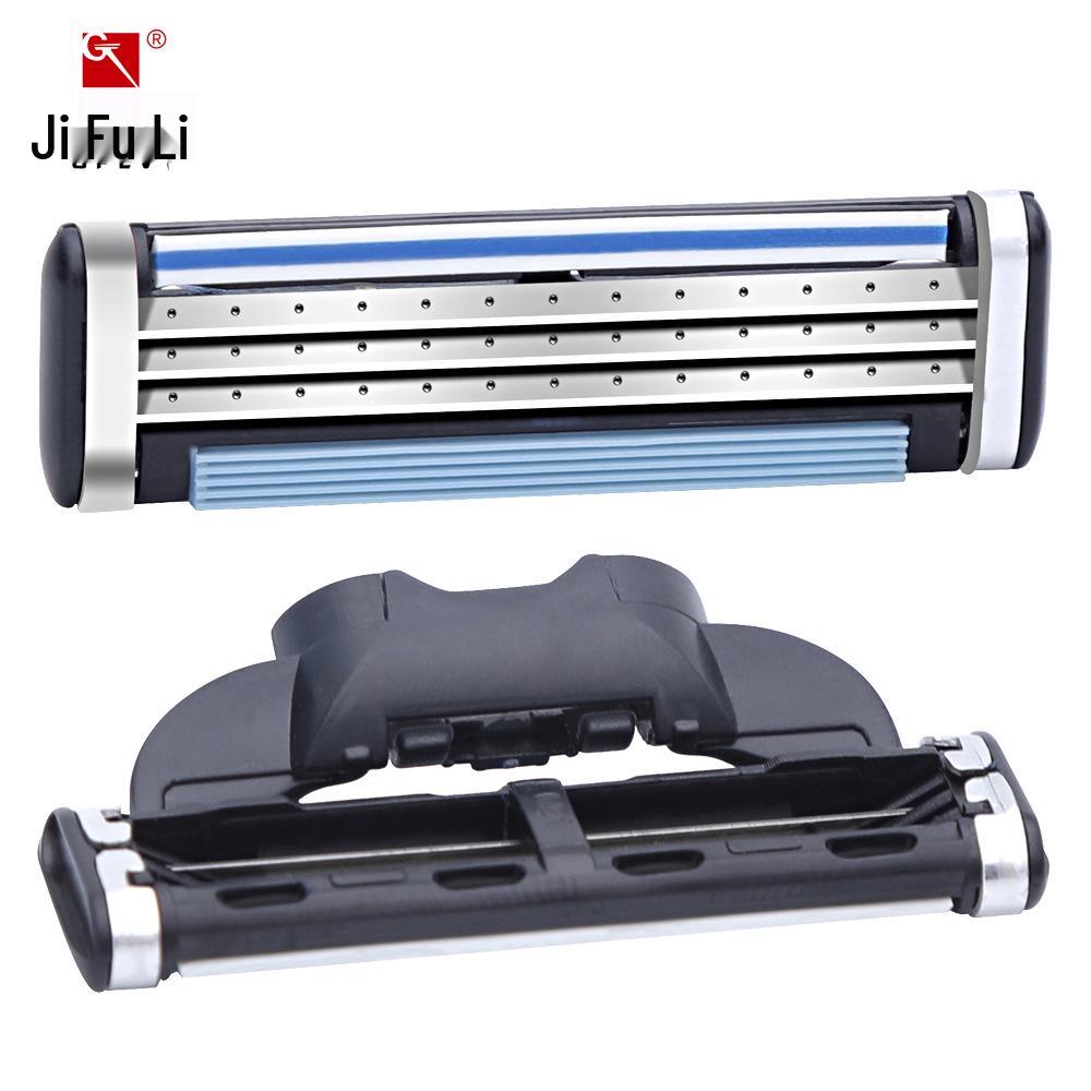 Gillette Triple Blade Men's Manual Razor with 4 Heads