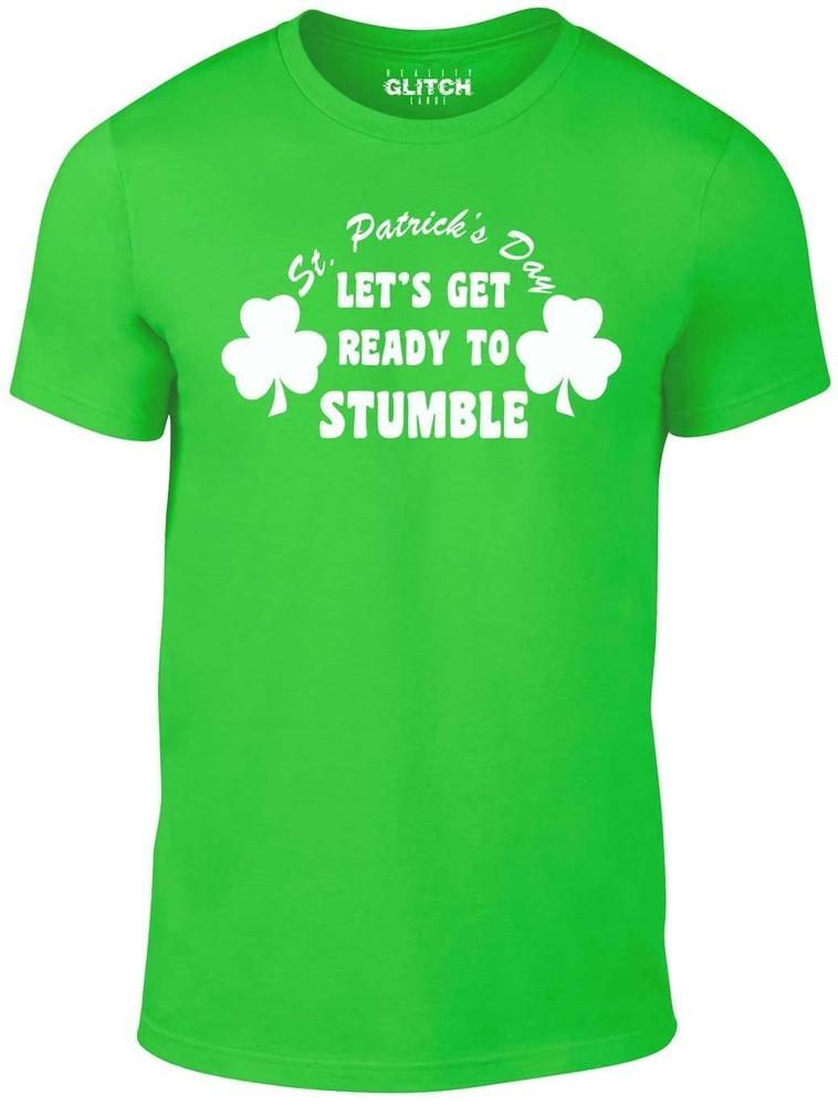 

St. Patrick s Day - Let s Get Ready To Stumble! Men s T-Shirt - GIFT IRELAND 2XL
