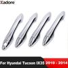 For Hyundai Tucson IX35 2010 2011 2012 2013 2014 Chrome Car Door Handle Cover Trim Side Door Handles Catch Cap Accessories