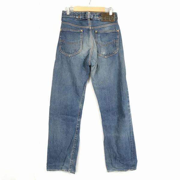 Lee Made in Japan Rare 1101 Blue Selvedge Jeans Denim Pants Men’s S/W28 Inseam 77cm Button Fly(USED)