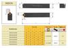 45° Externer CNC-Werkzeughalter Serie SSDCN - H09