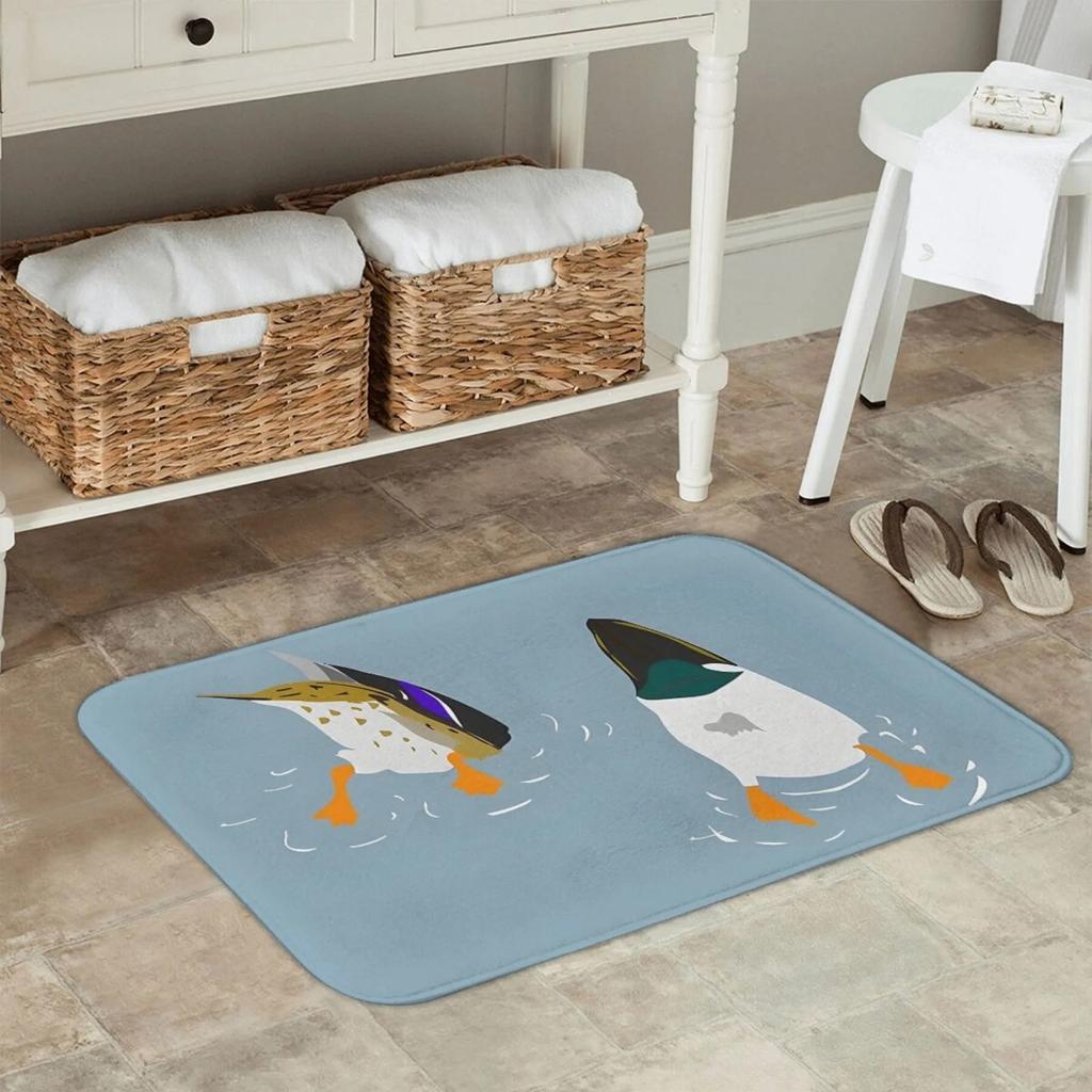 1PC Cat Pattern Kitchen Rug Non-Slip Door Mats Pop Design Bathroom Rug Bath Mat Carpet for Home Sink Laundry Decor