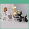 Resin Balloon Dog Figurine For Living Room Tv Cabinet Bookshelf Decoration