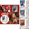Christmas Countdown Blind Box With Santa Claus Acrylic Hangings For Holiday Decor And Gift Giving