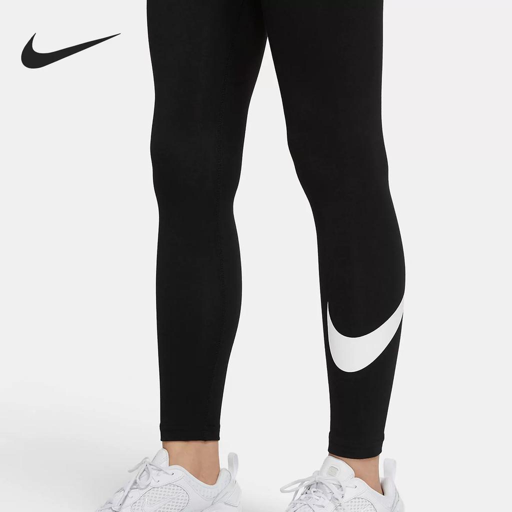 Nike/Nike Genuine Women's Elastic High-Waist Fitness Running Training Sports Tights Dd7105