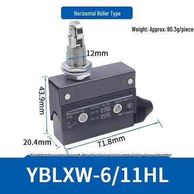 Jianjun YBLXW-6-11HL Miniature Limit Micro Switch