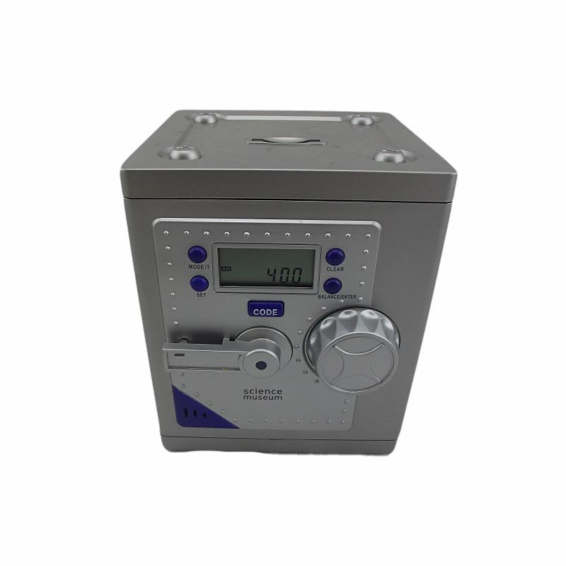Electronic Piggy Bank Safe Money Box Children Digital Coins Cash Mini Piggy Bank Atm Money Saving Box Money Bank серебряный