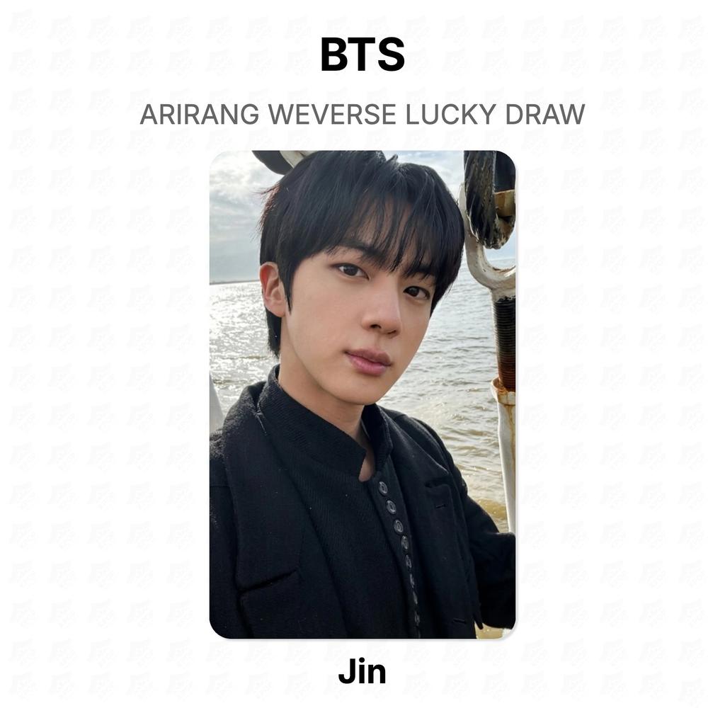 BTS ARIRANG WEVERSE SORTEO Oficial Fotocarte