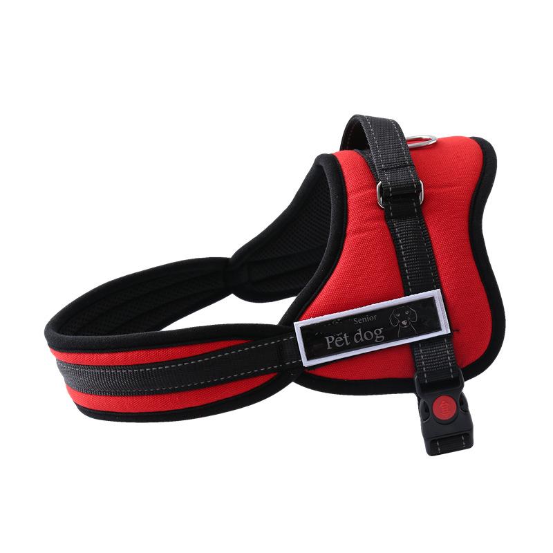 Dog Cloth Vest Chest Straps Pets Supplies Outdoor Breathable Medium Large Gifts