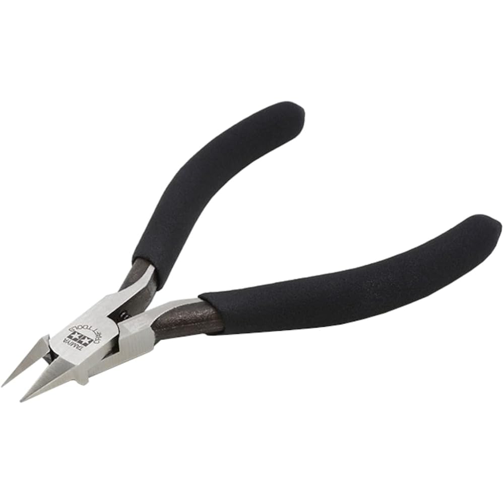 Tamiya Craft Tool Series No. 123 Tapered Thin Blade Nipper (for Gate Cutting) Plastic Model Tool ...