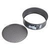 New 1Pcs Carbon Steel Baking Mould Leakproof with Removable Bottom Cake Baking Pan Non Stick 12/16/20/24/28cm Cake Mould