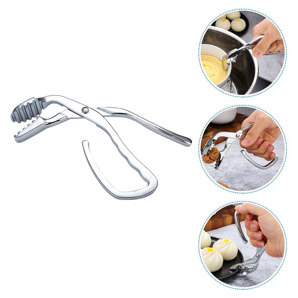 Bowl Holder Hot Plate Clip Oven Roasting Pan Baking Trays for Air Fryer Pizza Grabber Tool Non-slip Dish Gripper