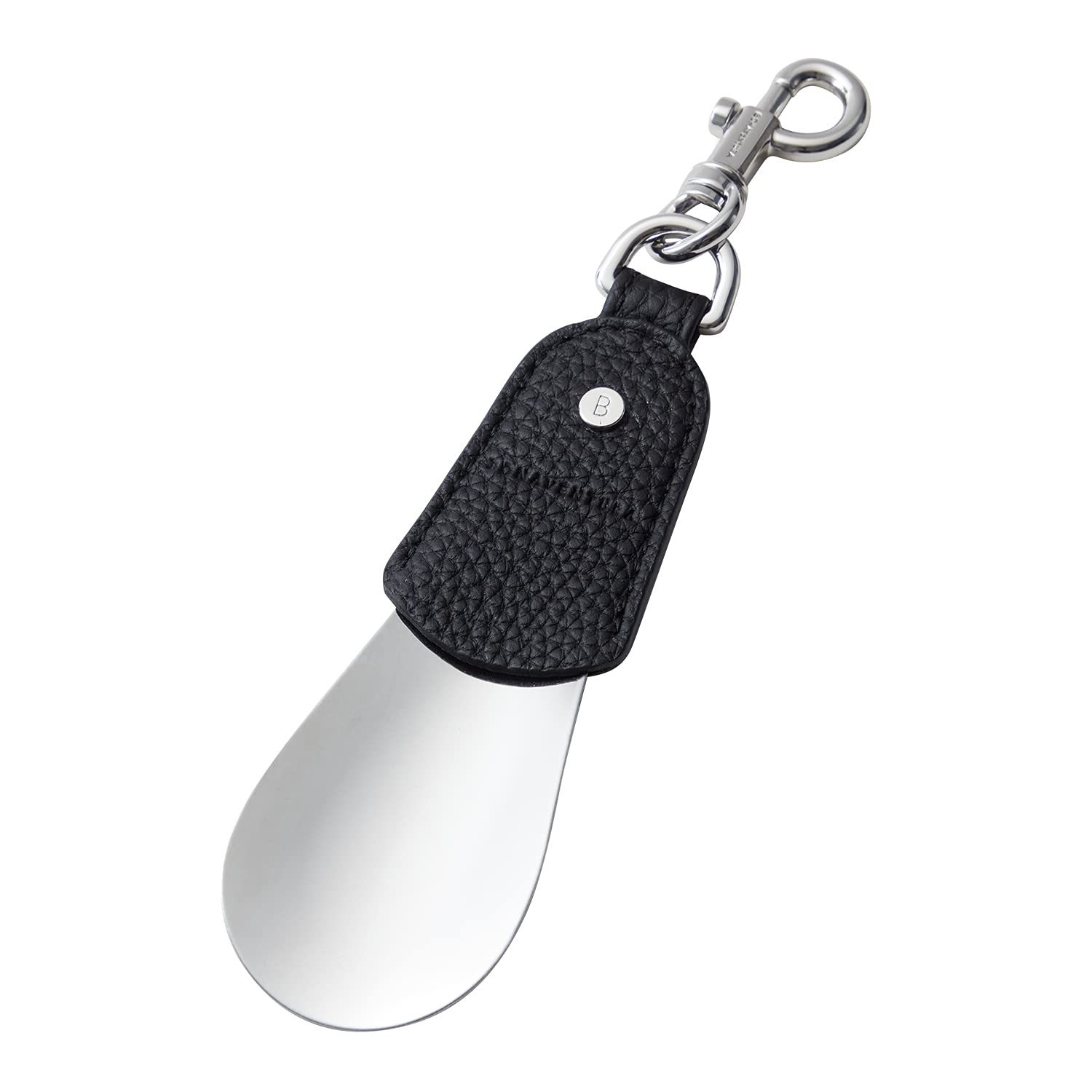 

[BONAVENTURA] Shoehorn, Shrink Leather [Black] Shoehorn, Gift, Present BSHT1-BK