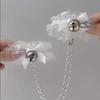 Sexy Lace Bell Wristband Anklet Chastity Anklet Leg Chain Pure Lust Handcuff Leg Chain