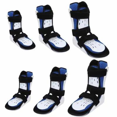 Sapatos de Correção de Valgo e Pé Caído Removíveis Curtos Para Reabilitação de Fratura de Tornozelo e Suporte para Entorse Tamanhos S M L