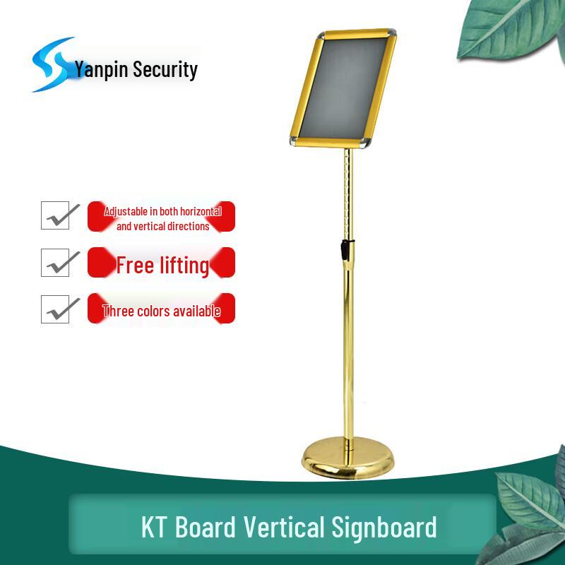 Stainless Steel A4 Rounded Corner Display Stand