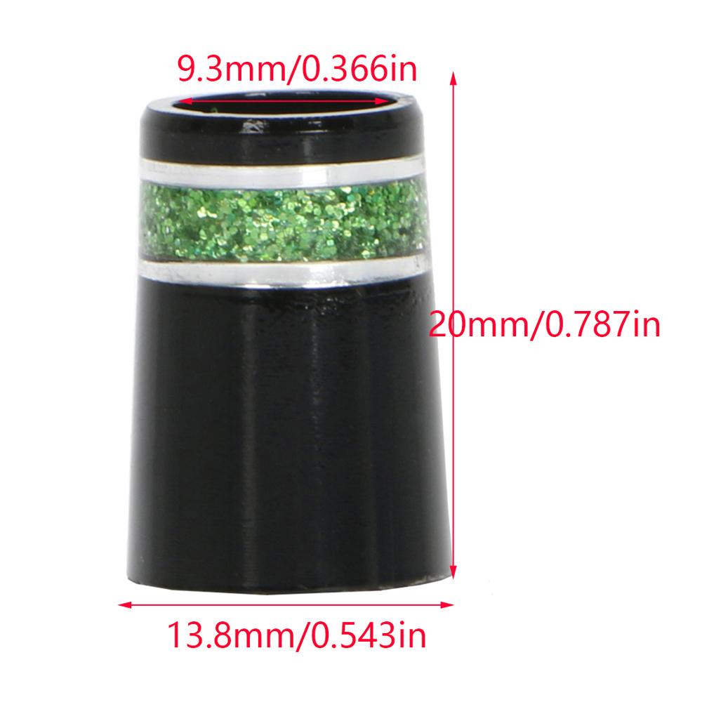 10 Pcs Golf Sleeve Ferrule for Golf Irons Tip Size 0.370 Plastic Golf Ferrules Club Shafts Accessories Red/Silver/Green/Blue