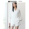 PEACEBIRD Women's V-Neck Lyocell Shirt & Drawstring Shorts Collection