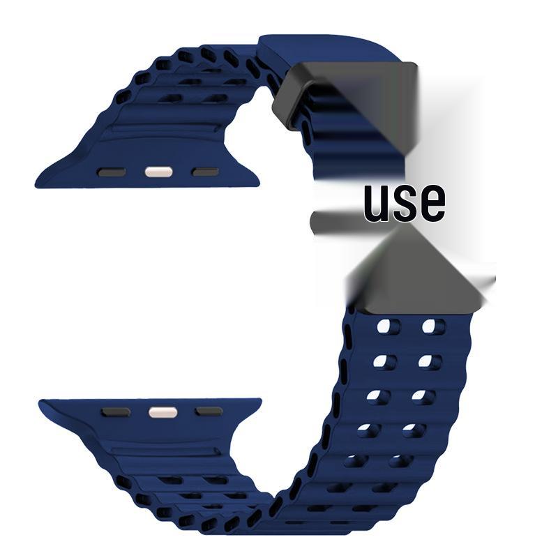 

Ocean Double-Row Silicone Replacement Band for Apple Watch Ultra S10/9/8/7/6/5 42/44/45/46/49 mm