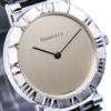 TIFFANY&Co. Hodinky Atlas M0640 Stříbrné/černé Stříbrný ciferník Stříbro 925/Nerezová ocel/kůže Quartzový Analogový displej pánské Použité