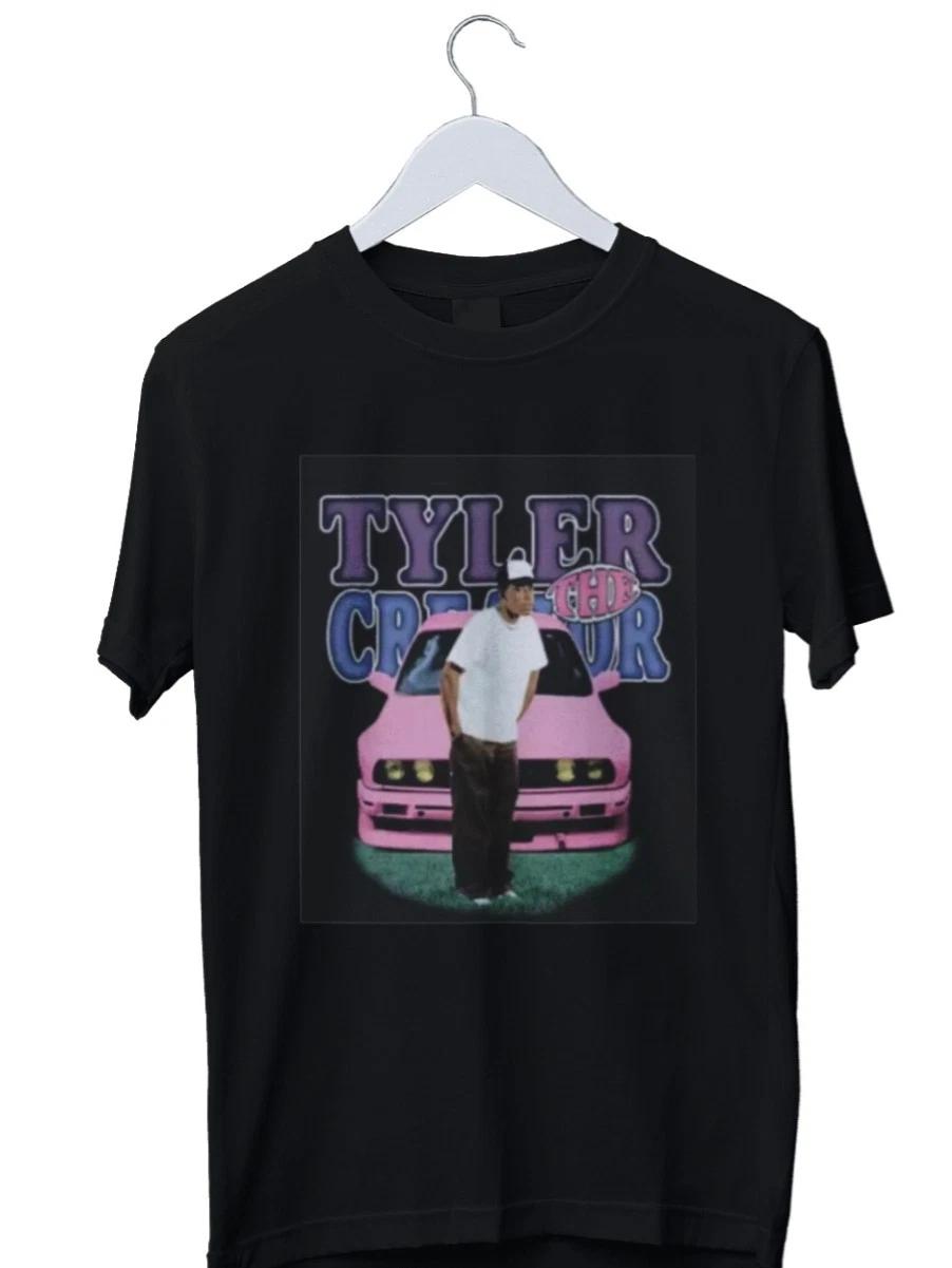 

Tyler The Creator Розовая Машина Редкая Графическая Футболка Мужская S M L XL 2 3 4 XL L