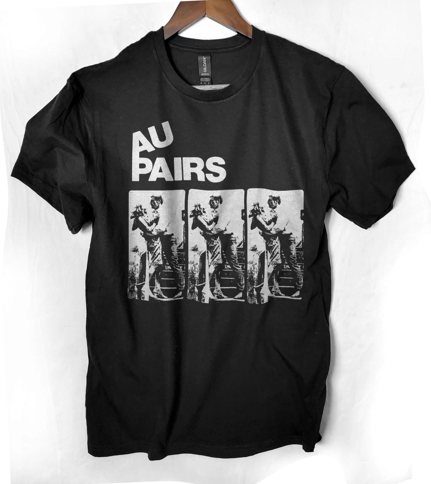 Au Pairs band t T-Shirt British Post Punk Urgh! Gang of Four Young Marble giants M